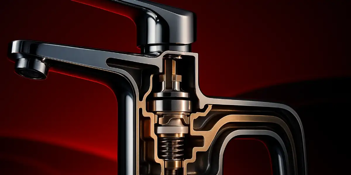 اجزای تشکیل دهنده کارتریج سرامیکی به عنوان قلب مکانیزم شیرآلات.